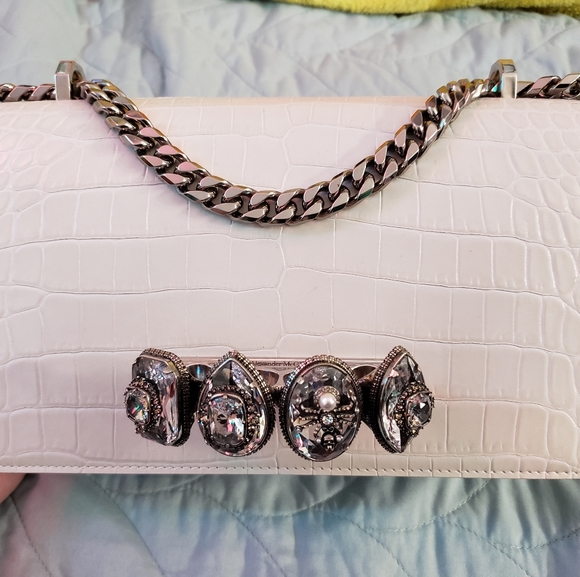 🚫SOLD🚫 Alexander McQueen Spider Jewelled Satchel💖 - Picture 3 of 16